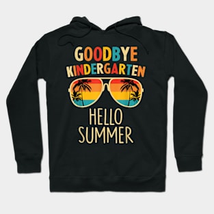 Goodbye Kindergarten Hello Summer Last Day Graduation Boys Hoodie